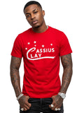 100% Cotton Unisex "CASSIUS CLAY" Vintage Boxing Graphic T-Shirt | Retro Sports Legend Streetwear Tee