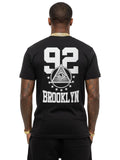 100% Cotton "Brooklyn 92" Eye of Providence Graphic T-Shirt