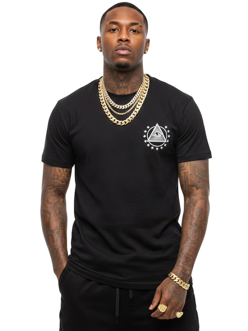 100% Cotton "Brooklyn 92" Eye of Providence Graphic T-Shirt