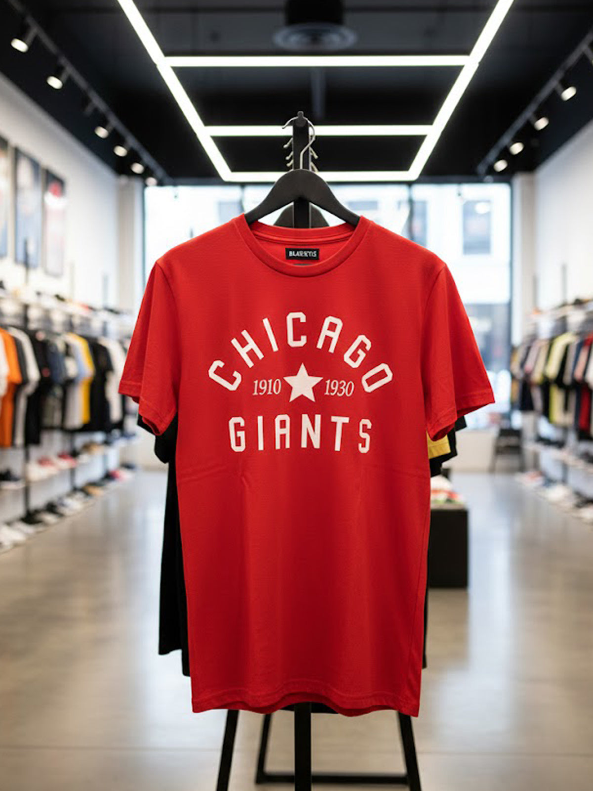 100% Cotton "Chicago Giants 1910-1930" Heritage Baseball T-Shirt