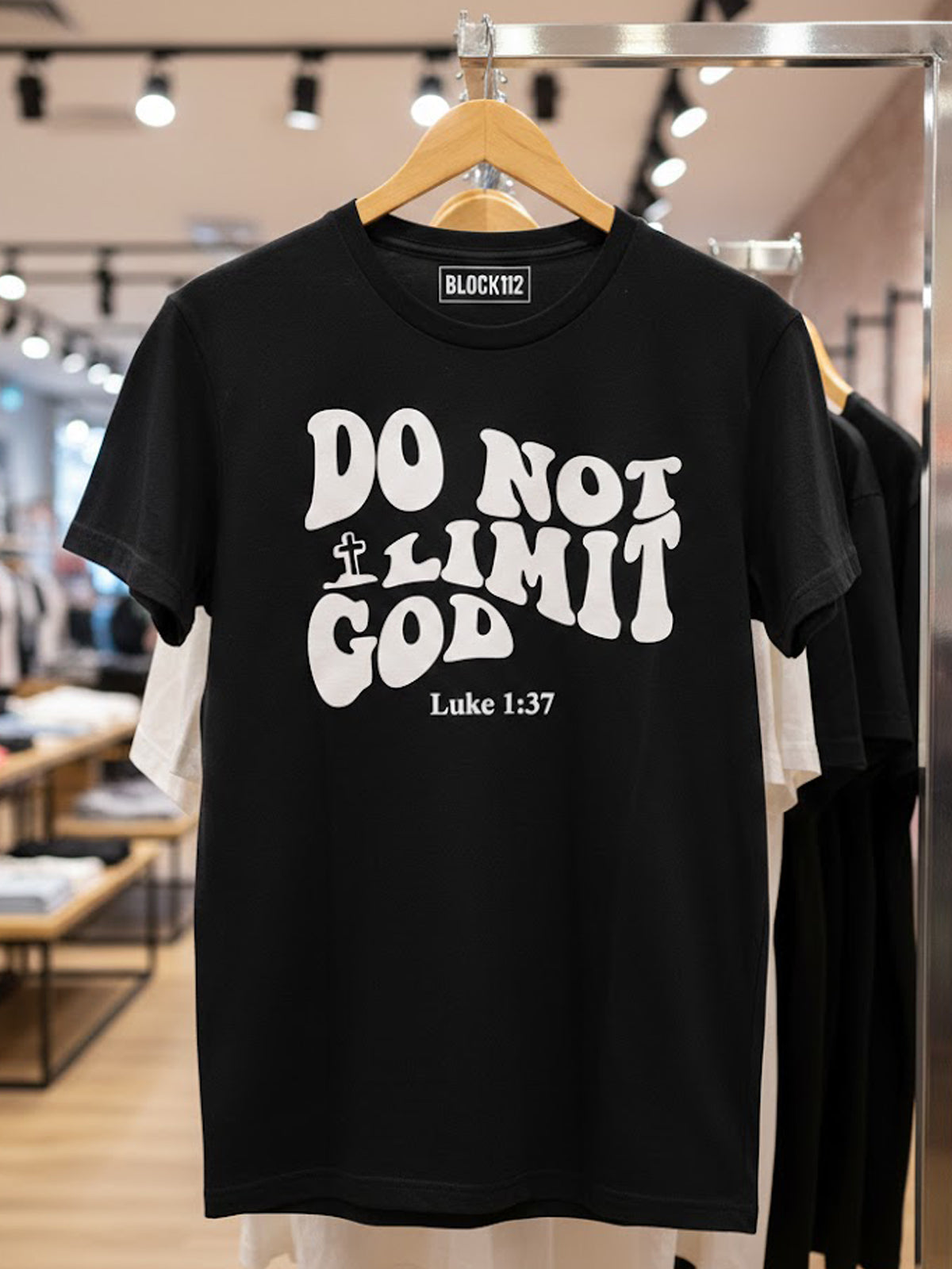 100% Do Not Limit God Short Sleeves  Graphic T shirts