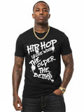 100% Cotton Unisex "Hip Hop Is Like Wine" Graffiti Graphic T-Shirt | Vintage Hip-Hop Streetwear Tee