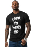 100% Cotton "Keep Ya Head Up" Grunge Graphic T-Shirt