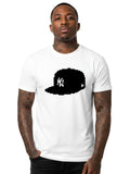 Product Title: BLOCK112 Pixel NY Cap Graphic 100% Cotton Tee - White / Black