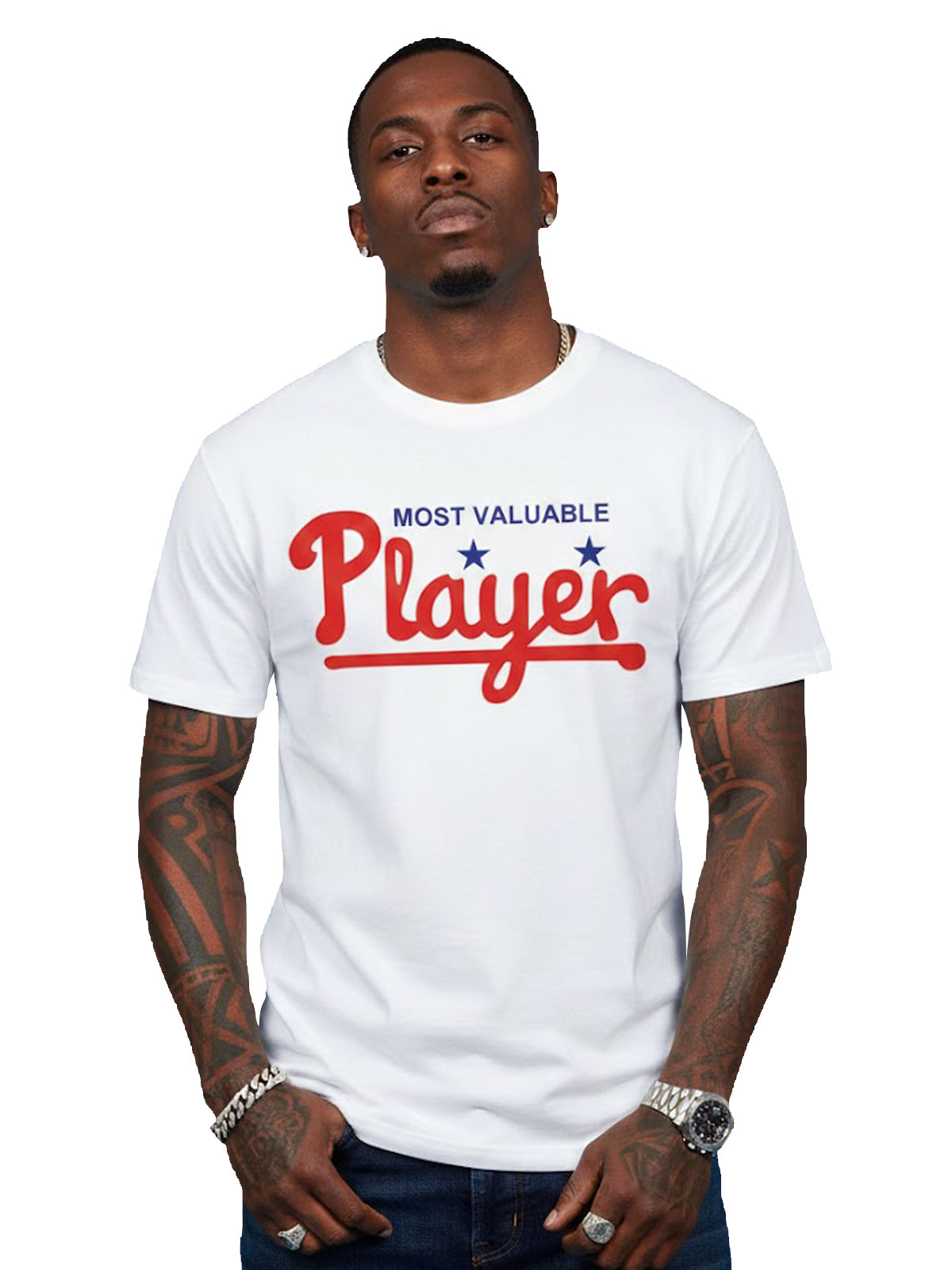 100% Cotton Unisex "Most Valuable Player" Graphic T-Shirt | Retro Sports Streetwear Tee