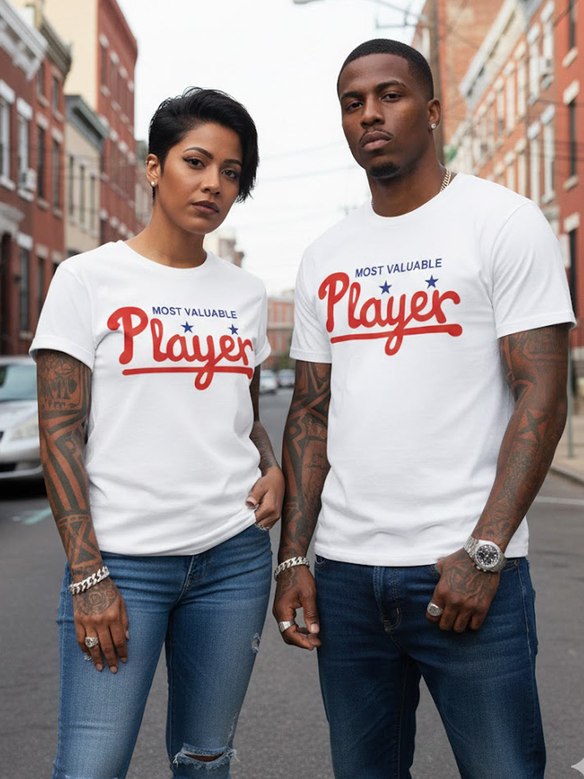 100% Cotton Unisex "Most Valuable Player" Graphic T-Shirt | Retro Sports Streetwear Tee